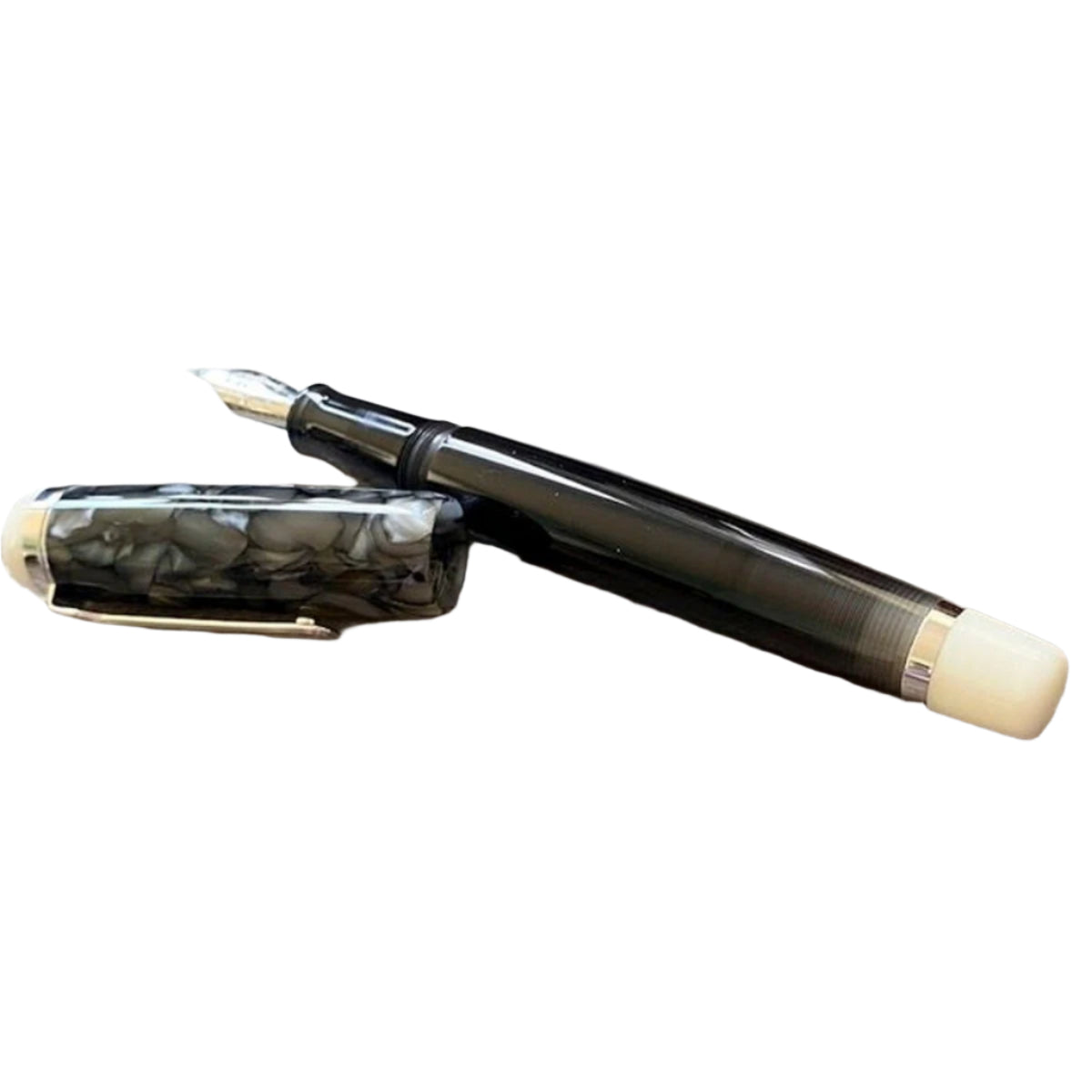 Opus 88 Omar Grey Fountain pen - SCOOBOO - OP88_OMR_GRY_FPEF_96087601_EF - Fountain Pen