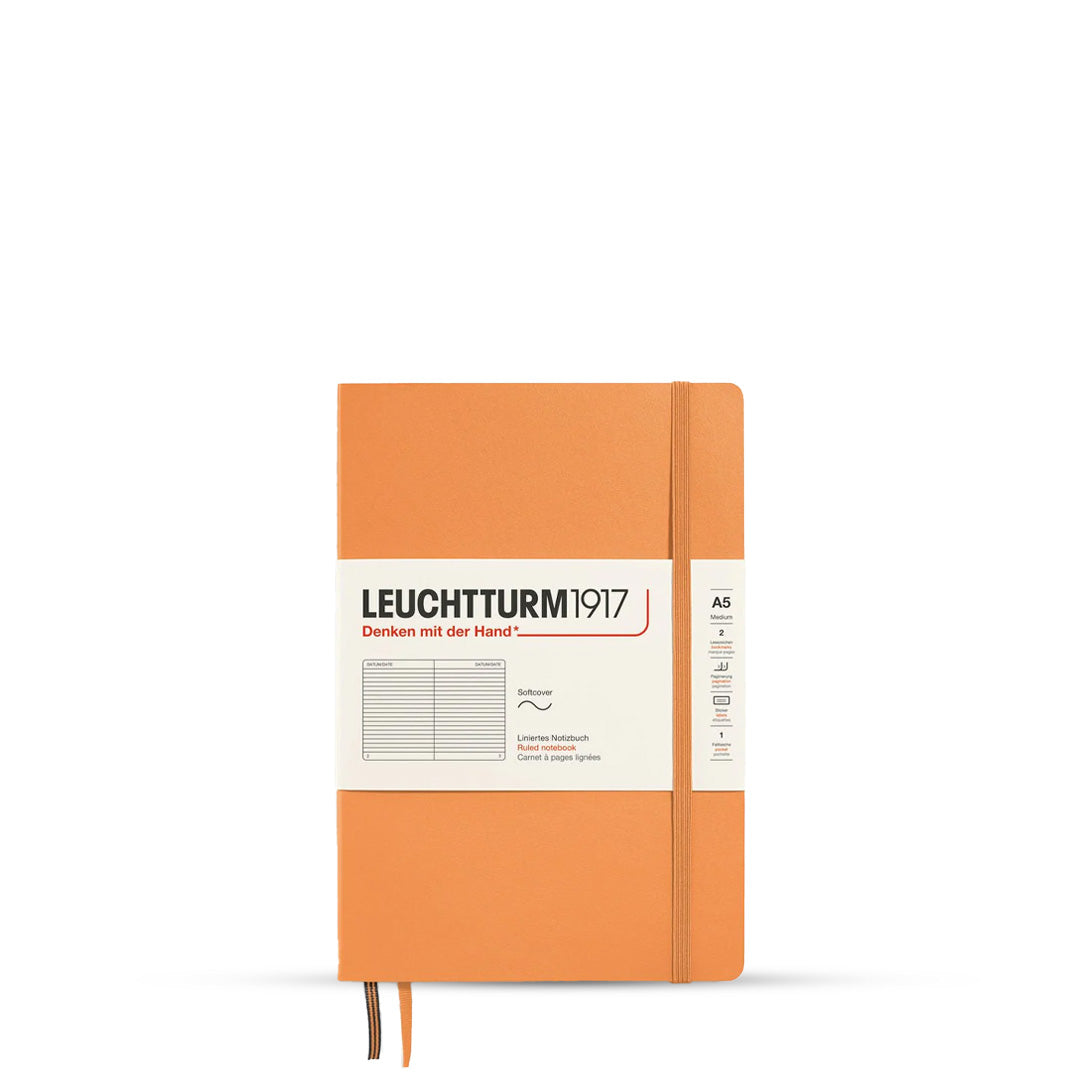 Leuchtturm Softcover A5 Ruled Notebook