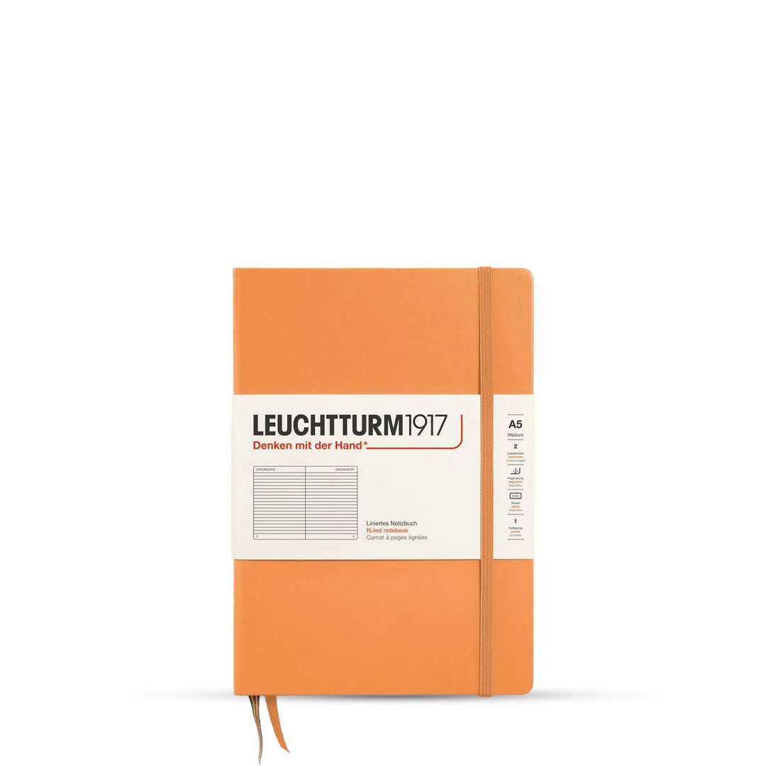 Leuchtturm Hardcover A5 Ruled Notebook