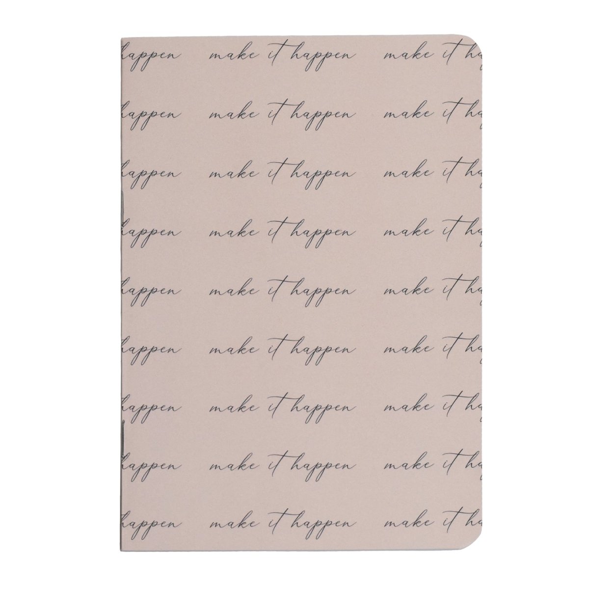 Papboo Set Of 4 Unruled Notebooks - SCOOBOO - Plain