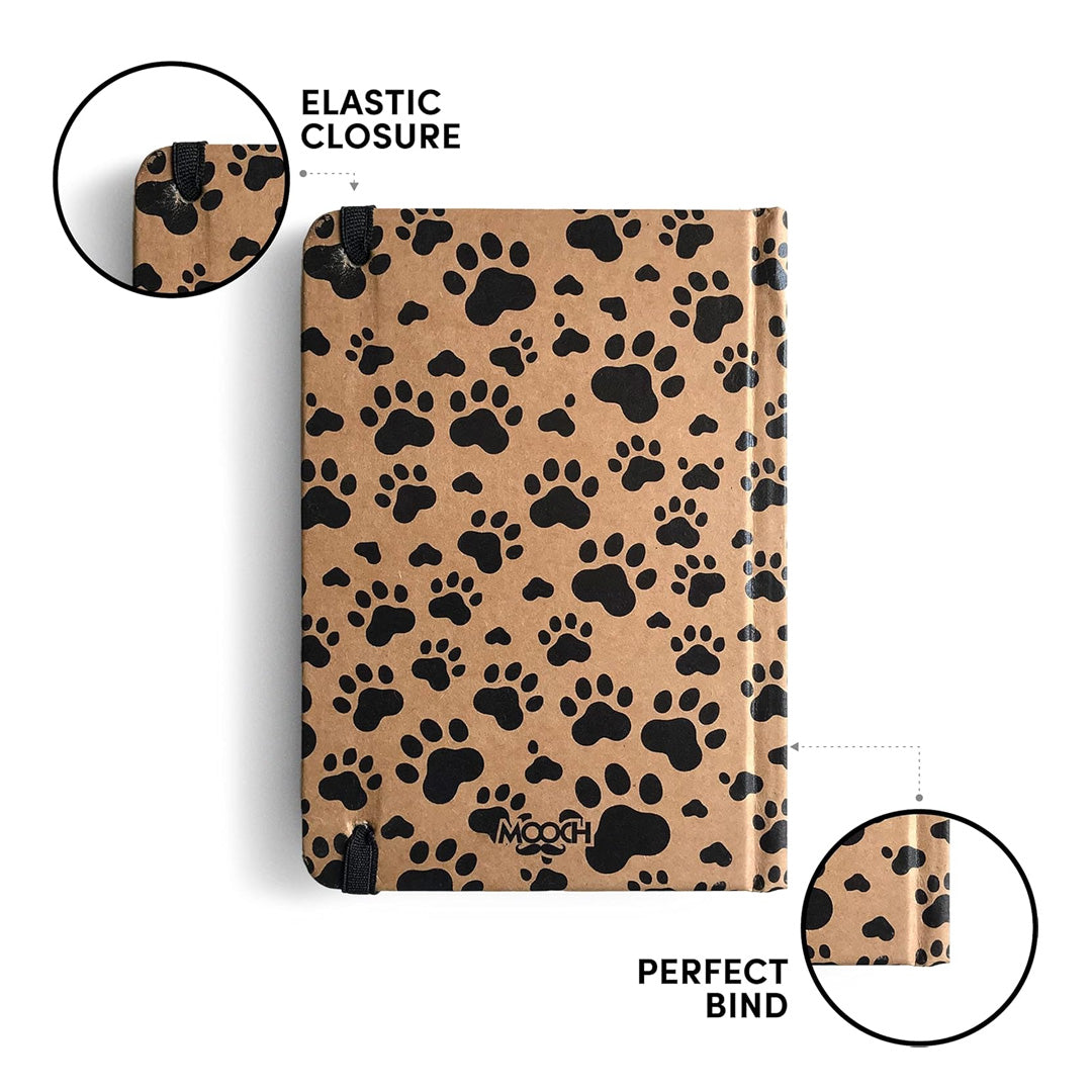 Mooch Jungle Series Khaki A6 Plain Notebook