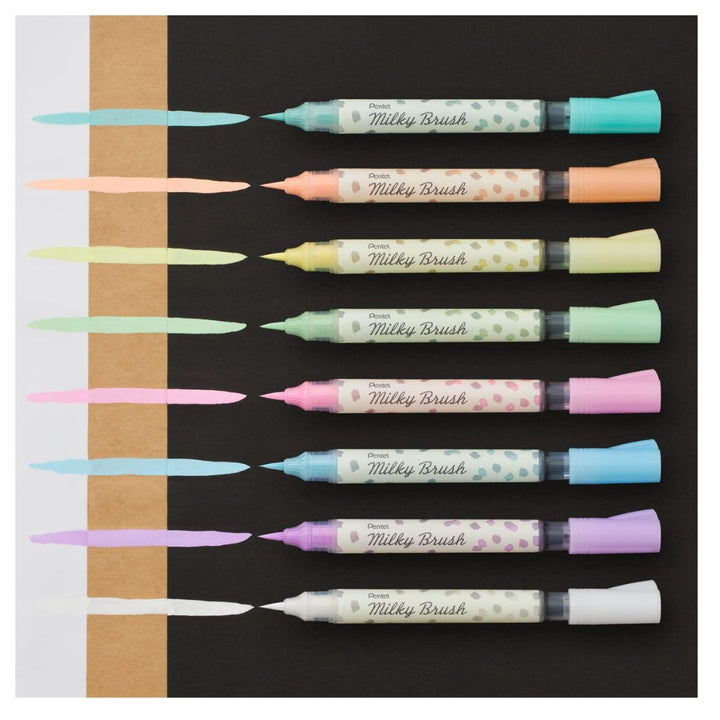 Pentel Milky Brush Color Pen - SCOOBOO - GFH-P8ST - Marker