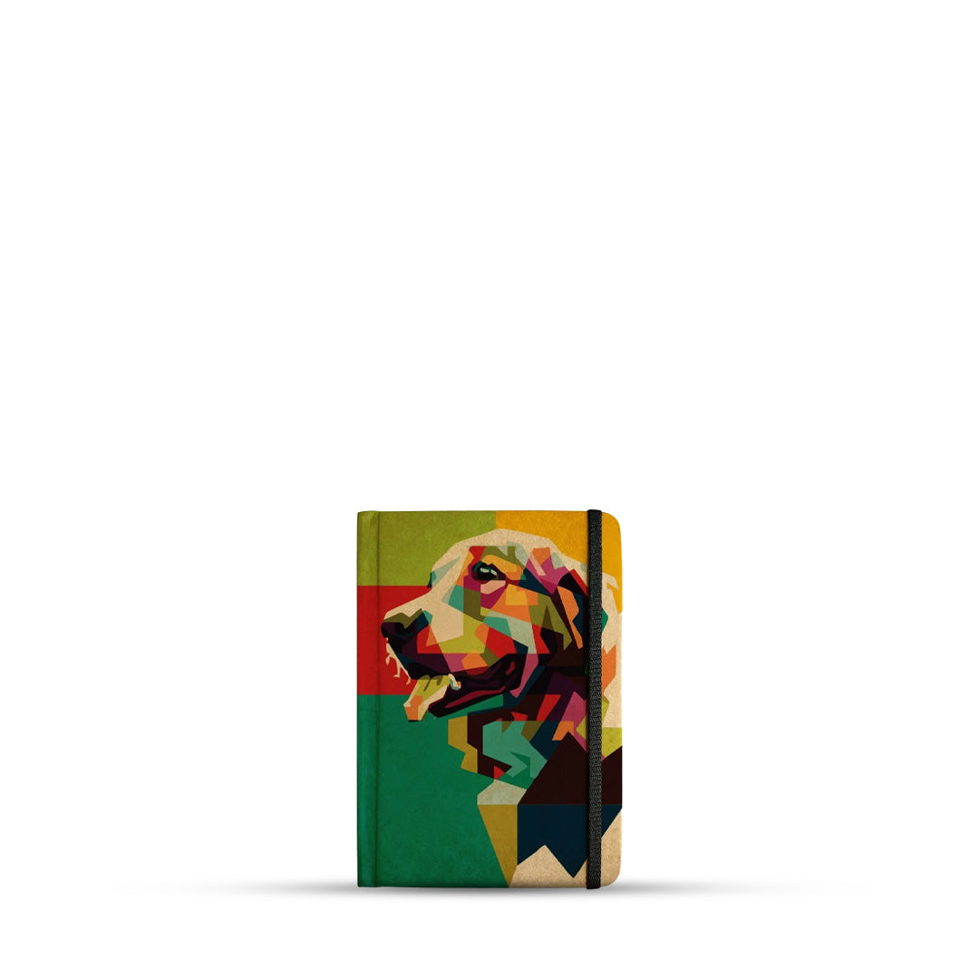Mooch Jungle Series Khaki A6 Plain Notebook