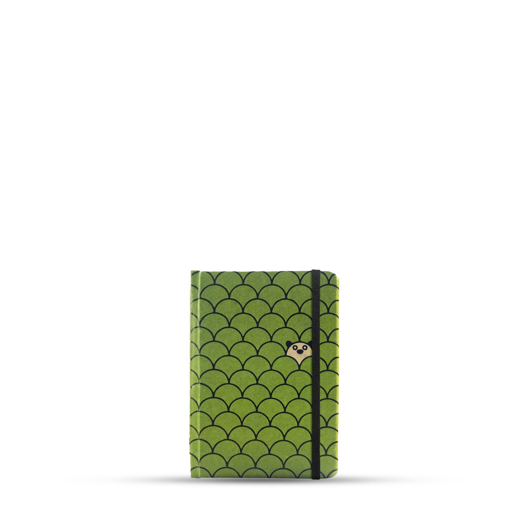 Mooch Jungle Series Khaki A6 Plain Notebook