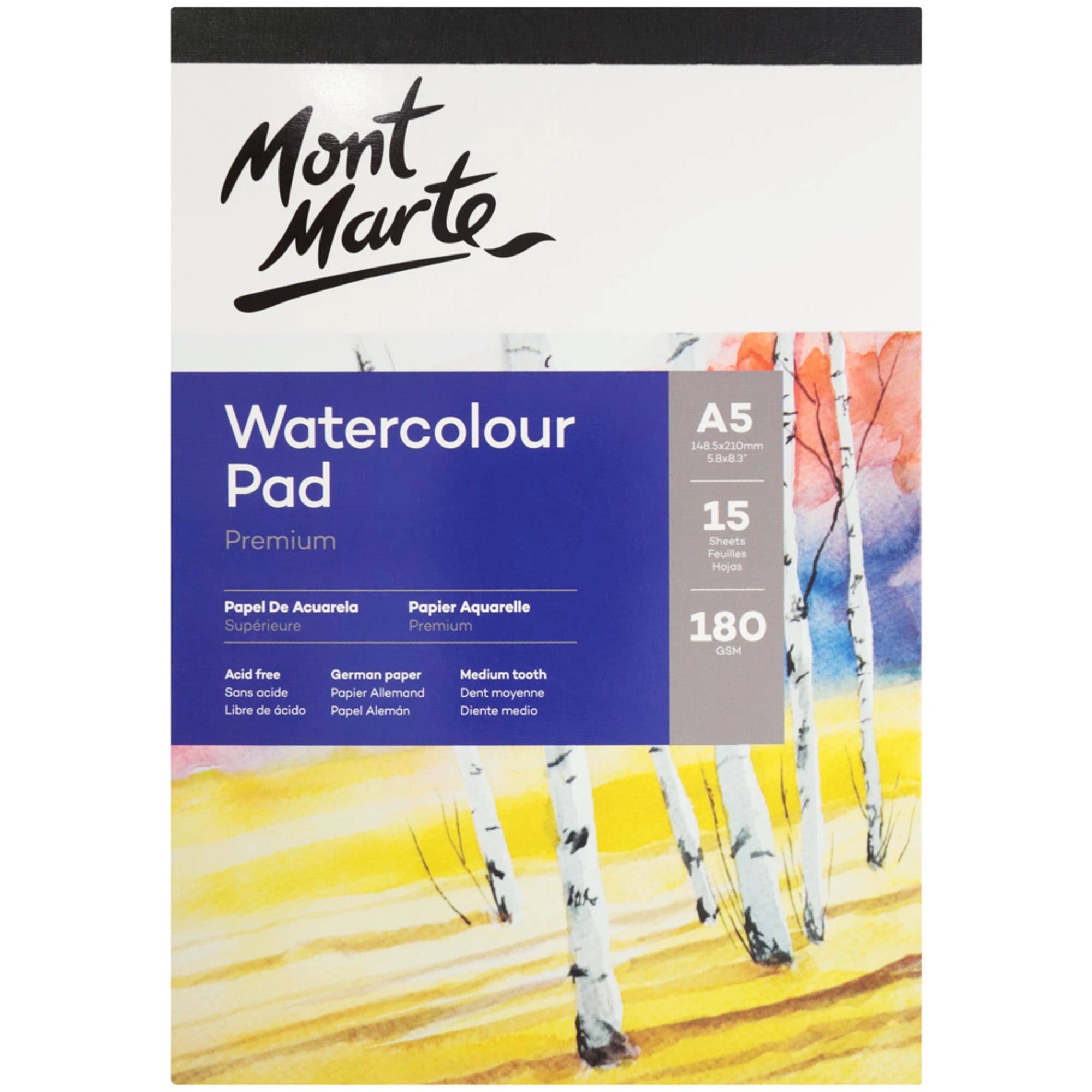 Mont Marte Watercolour German Paper Premium pad