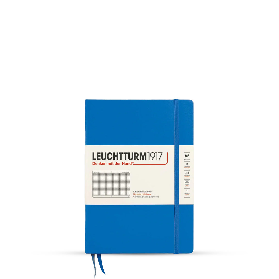 Leuchtturm Hardcover A5 Grid Notebook