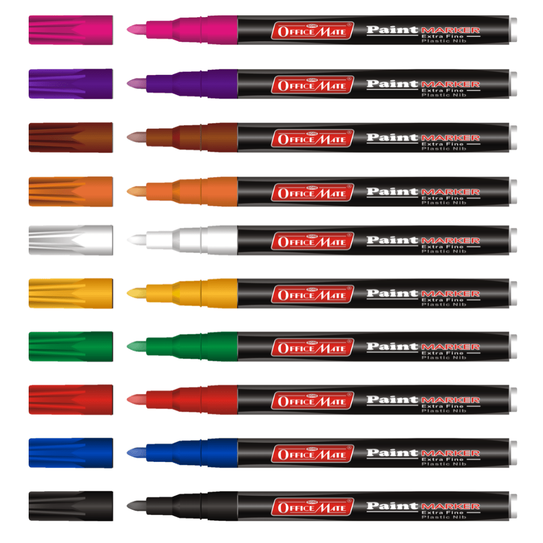 Soni Officemate Paint Markers Pens - SCOOBOO - 113 - Paint Marker