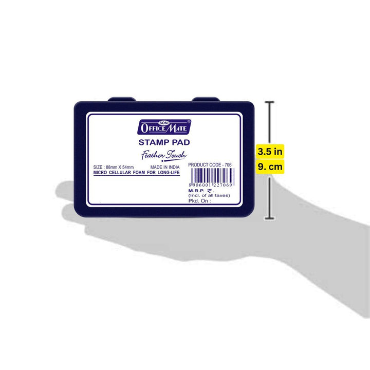 Soni Officemate Stamp Pad - SCOOBOO - 706-Violet - Stamp & Pads