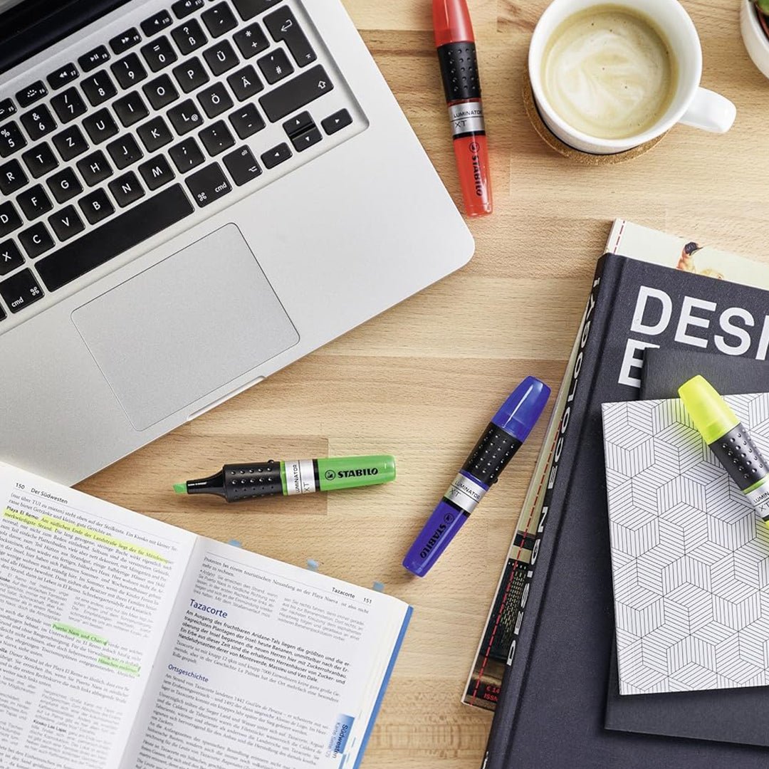 Stabilo | Luminator Neon | Highlighter | Pack of 1 | Orange - SCOOBOO - 71/54 -