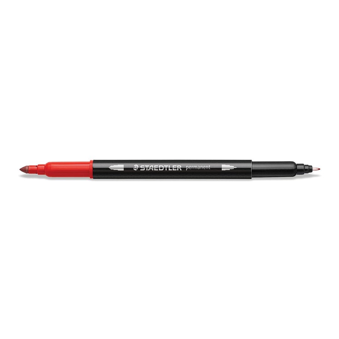 Staedtler Double Ended Permanent Pens - Assorted Colours - SCOOBOO - 3187 TB5 - Fineliner