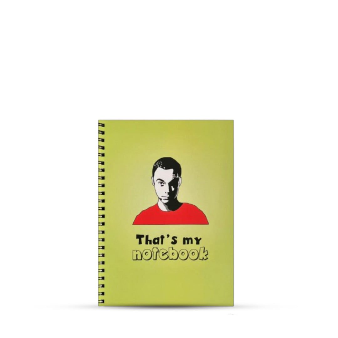 Kalp Top Secret A5 Ruled Notebook