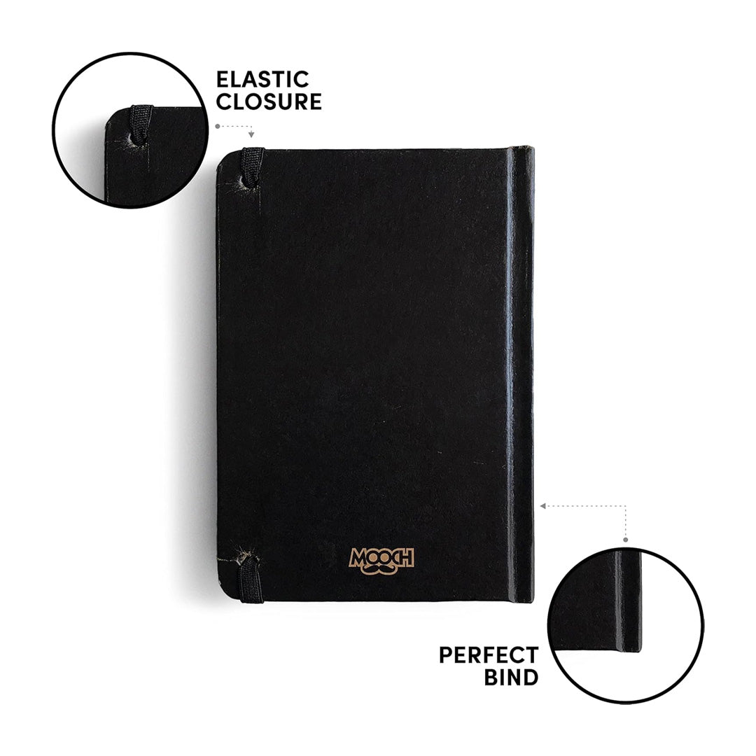 Mooch Jungle Series Khaki A6 Plain Notebook