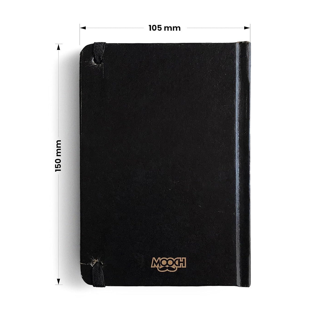 Mooch Jungle Series Khaki A6 Plain Notebook