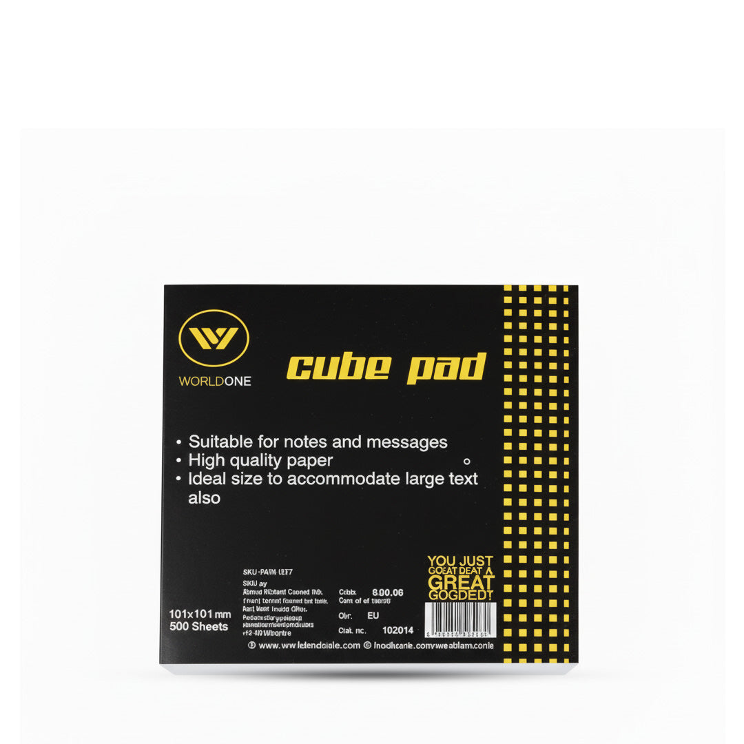 Worldone Non Sticky Cube Pad