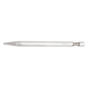Ystudio Classic Revolve Spring Shiny Silver Ballpoint Pen - SCOOBOO - STAT - 73 - Ball Pen