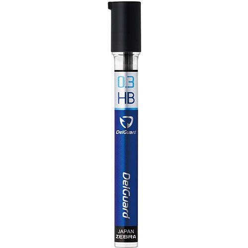 Zebra Delguard Mechanical Pencil Leads - SCOOBOO - P-LDS10-HB - Pencil Lead & Refills