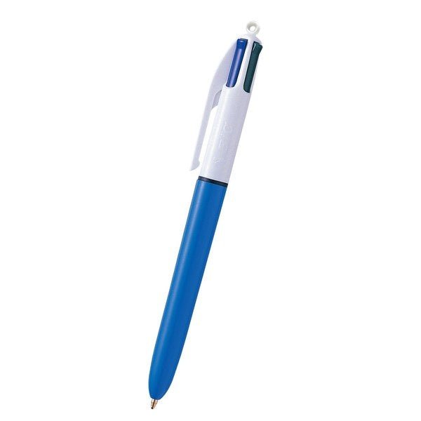 BIC 4-Color Ballpoint Pen Pro 1.0mm - SCOOBOO - 4CMDBLU - Ball Pen