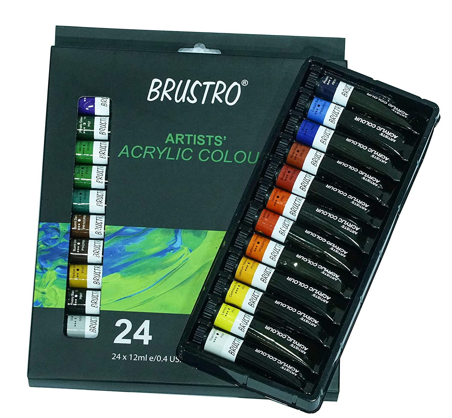 BRUSTRO Artists Acrylic Colours - SCOOBOO - BRAC1224 - Acrylic paints