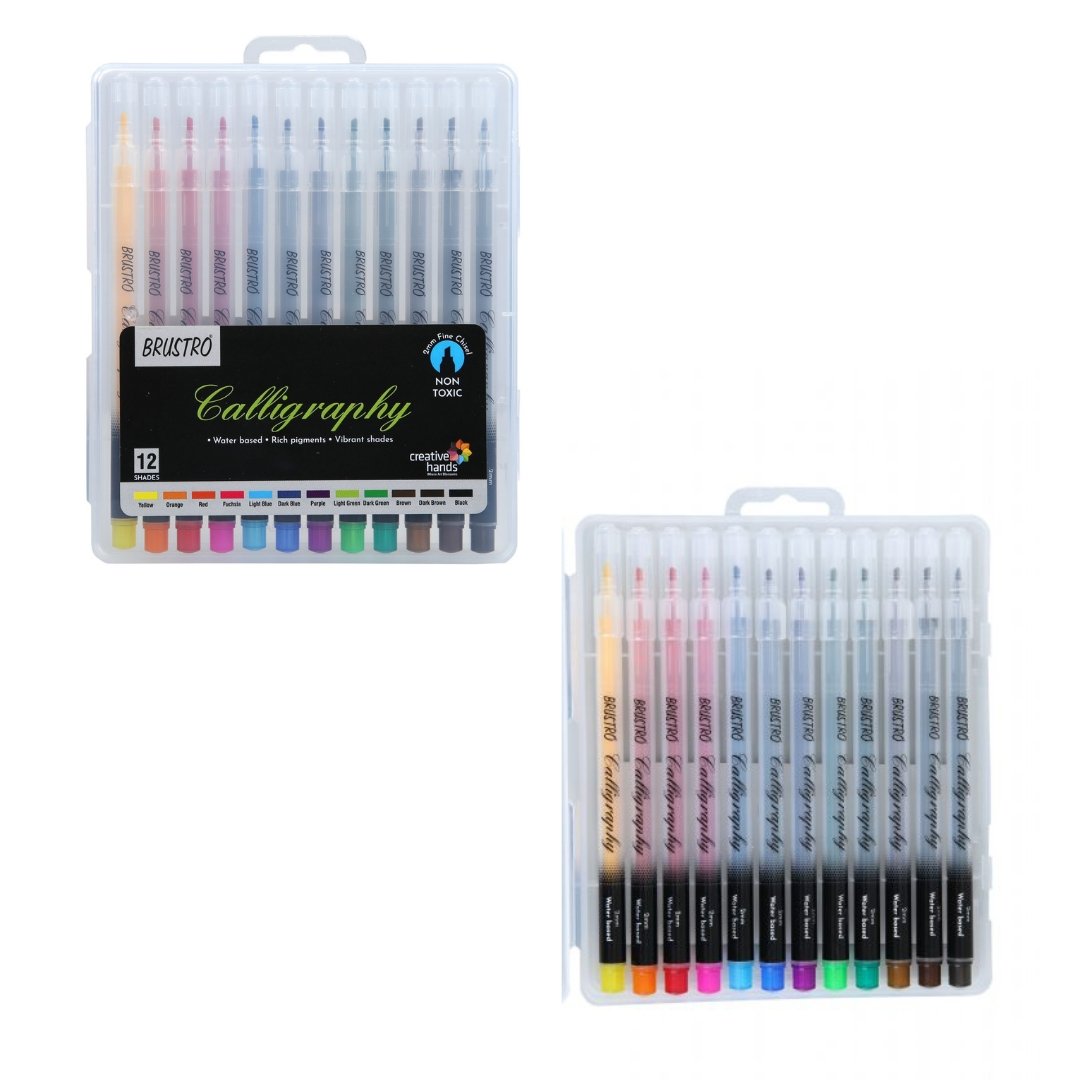 Brustro Calligraphy Pen Set of 12 - Main Image