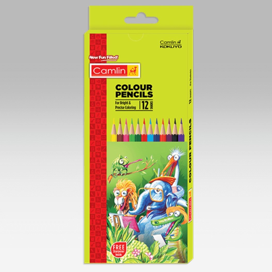Camlin Colour Pencils - SCOOBOO - 4192566 - Coloured Pencils