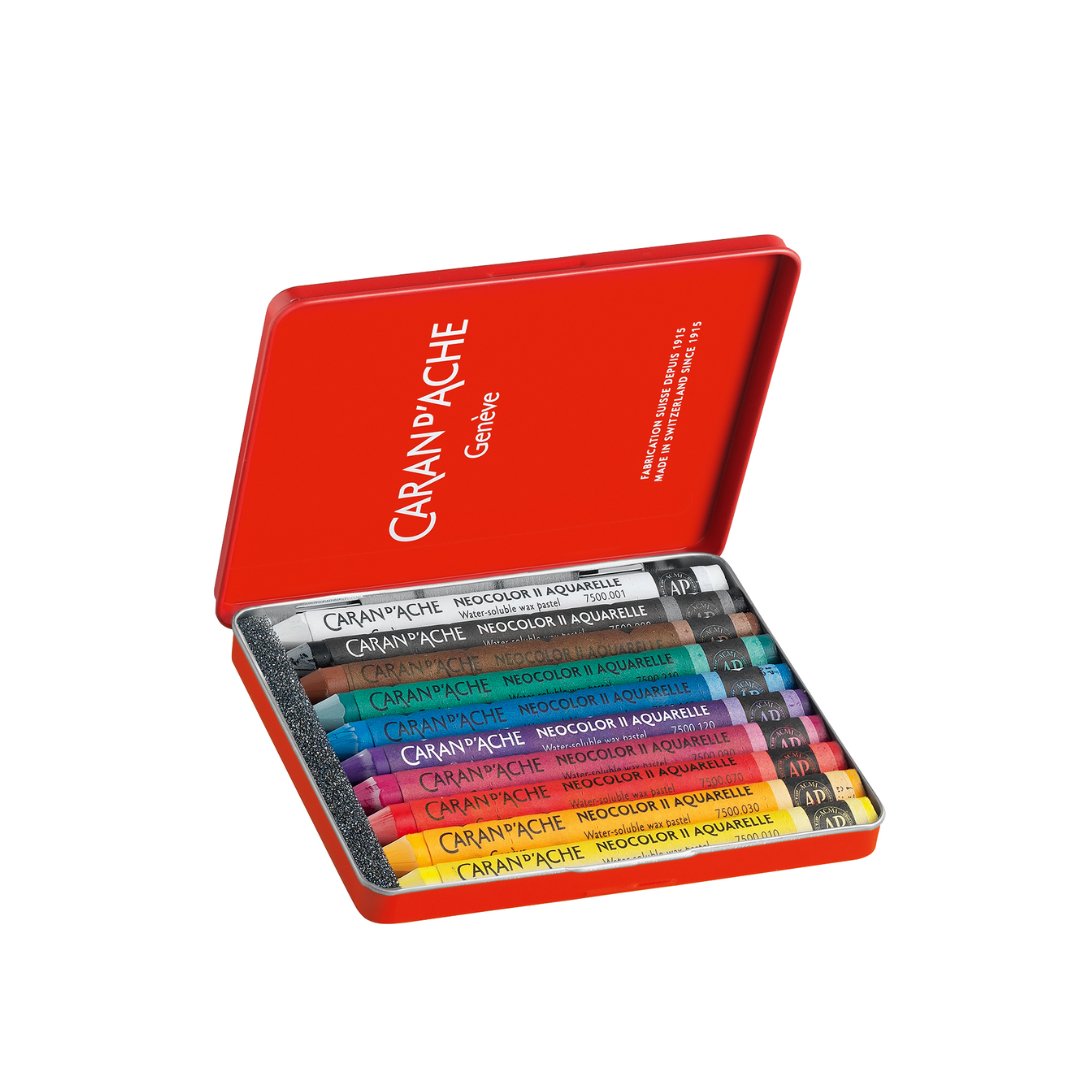 Caran d'ache Neocolor II Water Soluble Pastels - SCOOBOO - 7500.310 - Water Colors