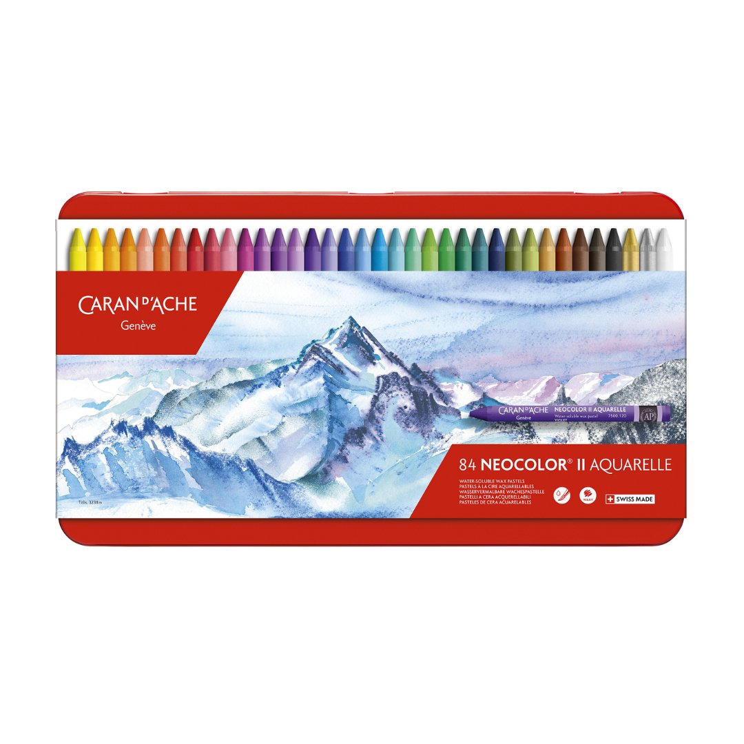 Caran d'ache Neocolor II Water Soluble Pastels - SCOOBOO - 7500.384 - Water Colors