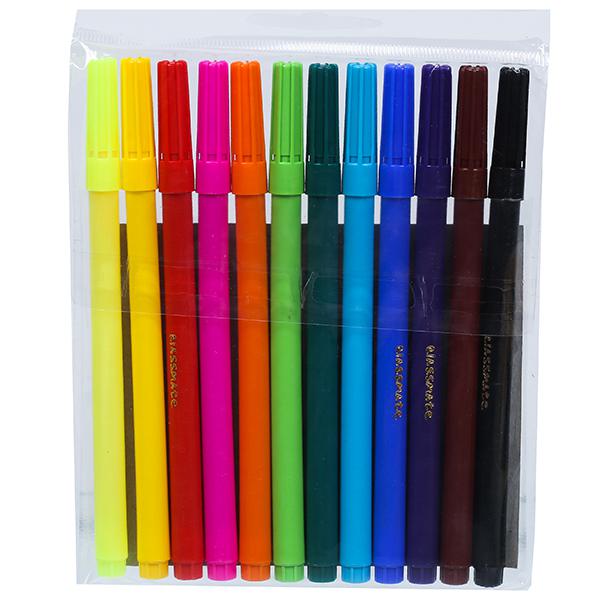 Classmate Colour Crew Sketch Pens 12 Shades - SCOOBOO - classmate