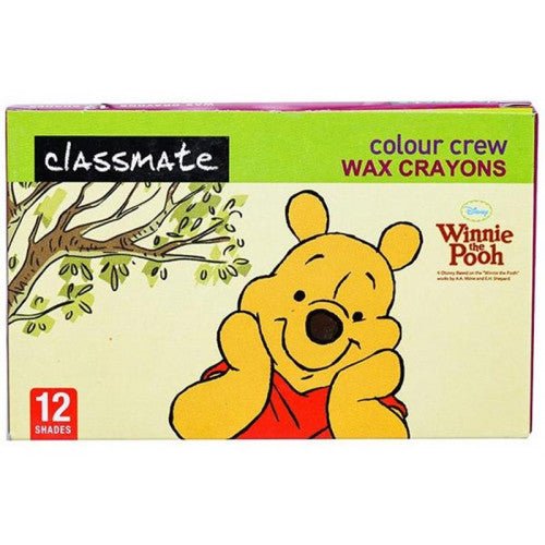 Classmate Colour Crew Wax Crayons - SCOOBOO - 04050001DY - wax crayon