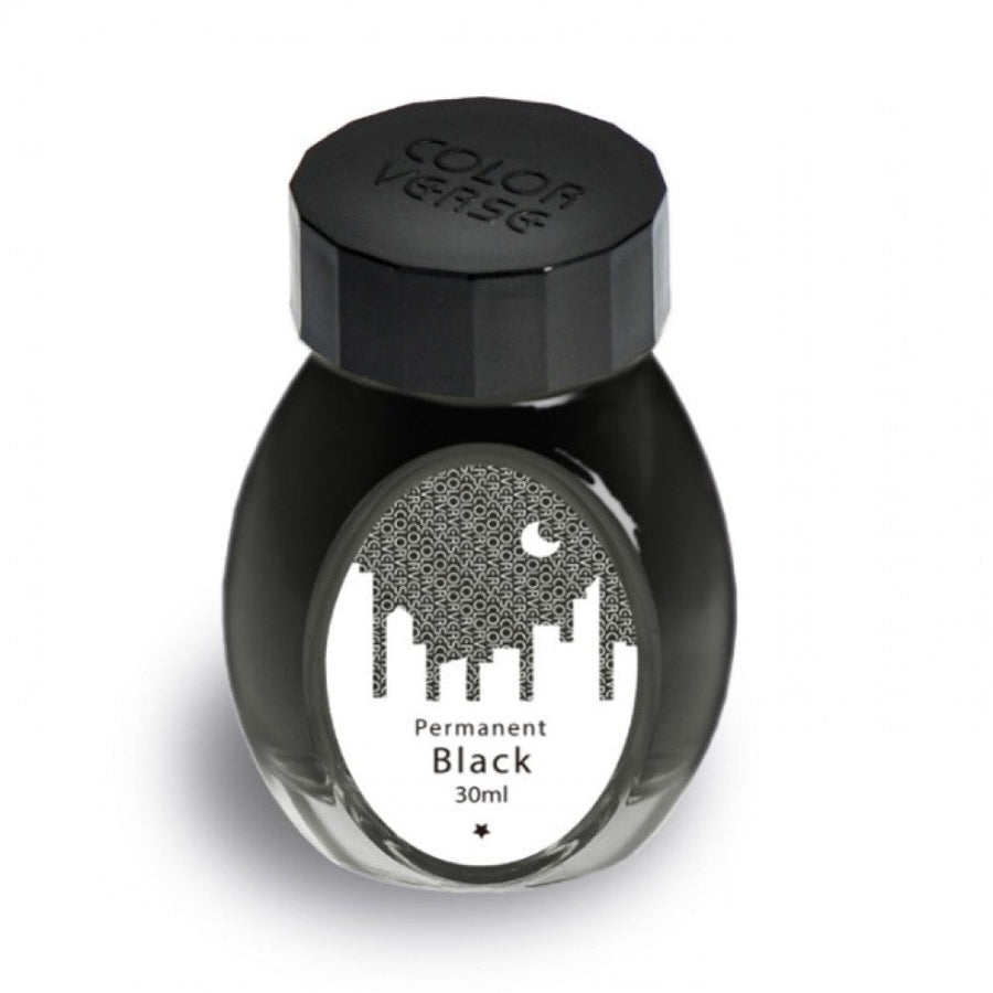 Colorverse Office Series Permanent Black Fountain Pen Waterproof Ink 30ml - SCOOBOO - COLO 89-TGM - Ink