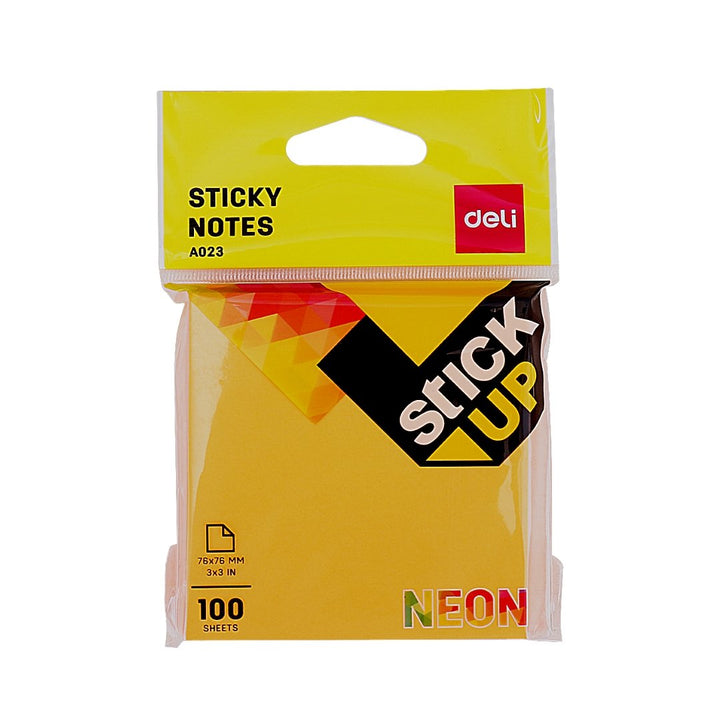 Deli Neon Stick Up - SCOOBOO - A02302 - Sticky Notes