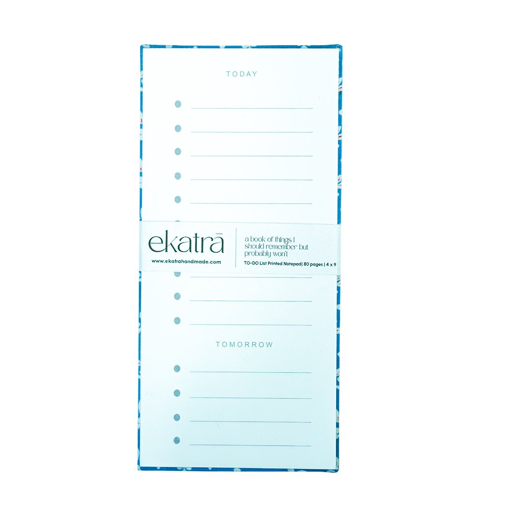 Ekatra To do Terable Pad - Today/Tomorrow (4*9) - SCOOBOO - Terable Pad - Today - To Do List