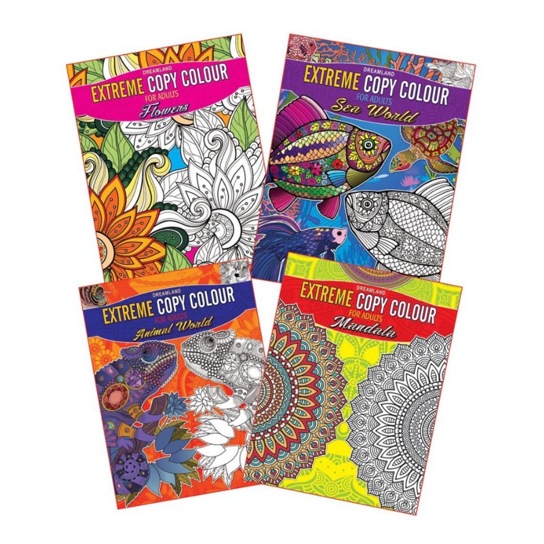 Refreshing Mandala - Colouring Book for Adults (Pack of 5): Buy Refreshing  Mandala - Colouring Book for Adults (Pack of 5) by Dreamland Publications  at Low Price in India