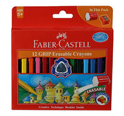 Faber-Castell Grip Erasable Crayons - SCOOBOO - 122912 -