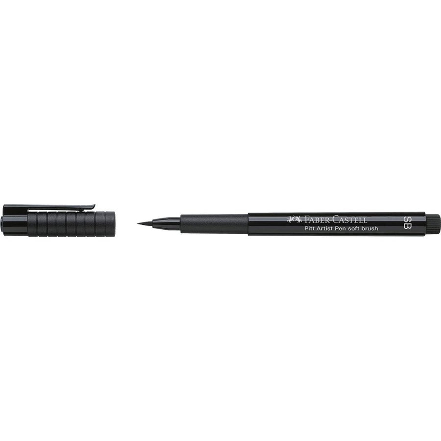 Faber-Castell India Ink Pitt Artist Soft Brush Tip Pen - SCOOBOO - 167891 - Brush Pens