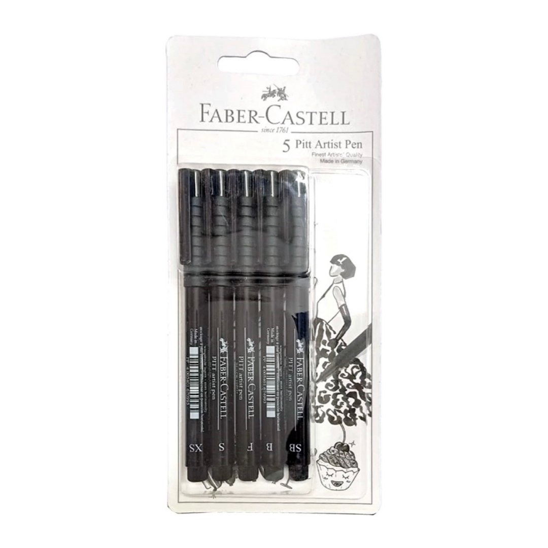 Faber-Castell Pitt Artist Pen Set - SCOOBOO - 250899-H - Brush Pens