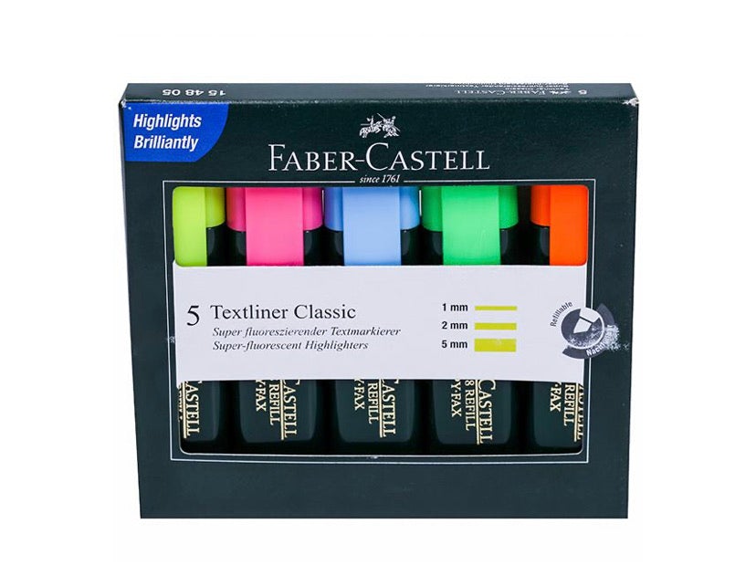 Faber-Castell Textliner Highlighter - SCOOBOO - 15 48 05 - Highlighter