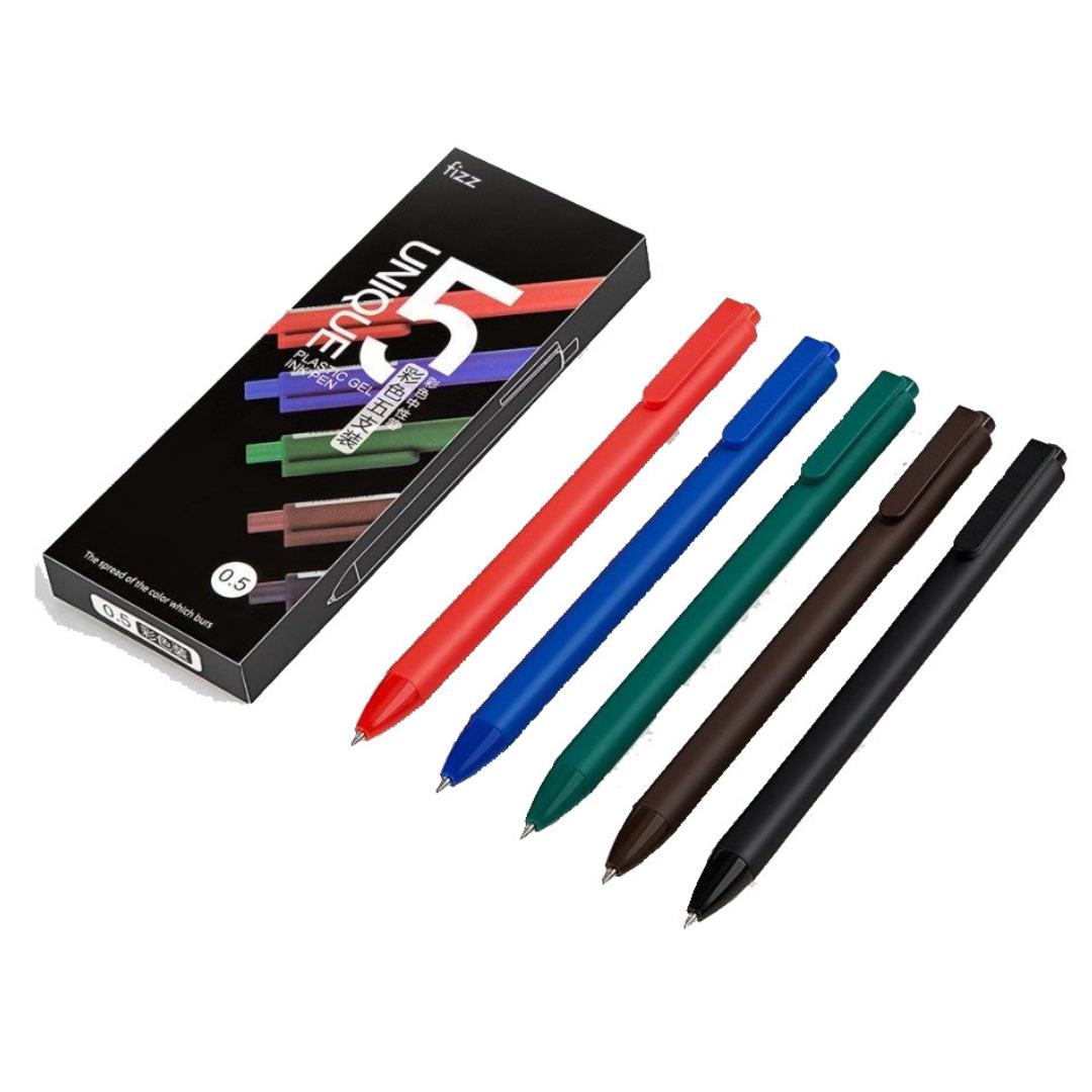 Fizz Multi color Ink Gel Press Pens SCOOBOO FIZZ