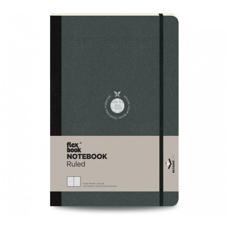 Flexbook Flex Global Black- Ruled- Large - SCOOBOO - 21.00010-TGM - Ruled