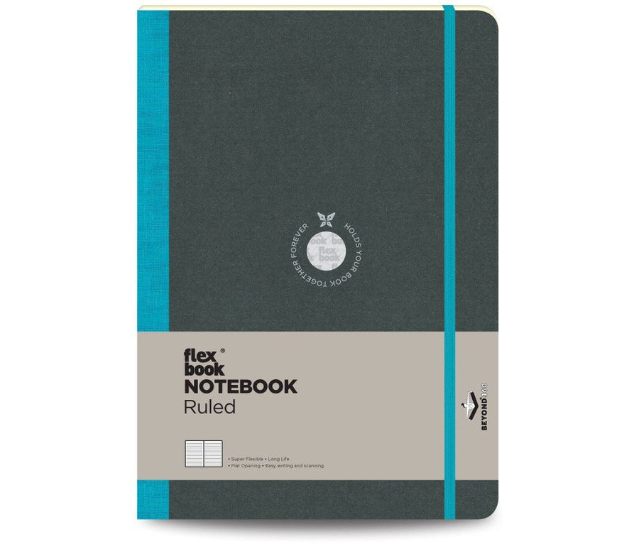 Flexbook Flex Global Turquoise- Ruled- Pocket - SCOOBOO - 21.00063-TGM - Ruled