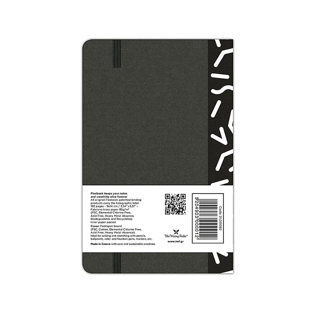 Flexbook Visions Series Black- Ruled- Pocket - SCOOBOO - 21.00092-TGM - Ruled
