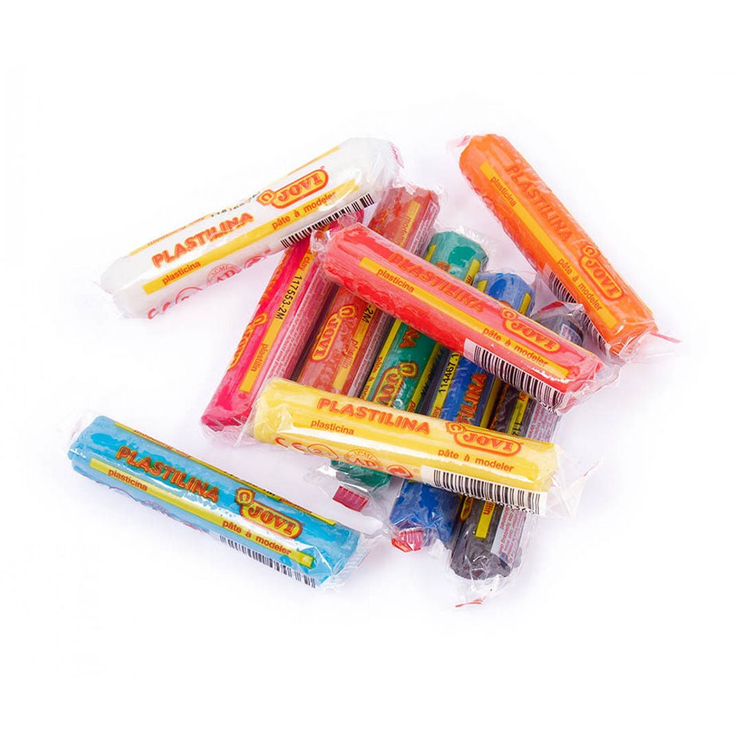 Jovi Modelling Clay 10 Colours Sticks Pack Of 2 - SCOOBOO - 90/10-2PKT - Clay