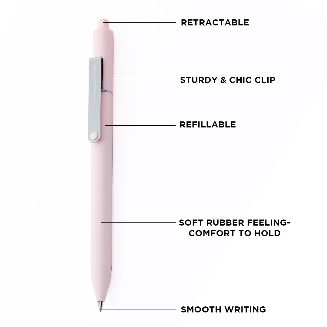 Kaco Midot gel Pen 0.5mm Black Ink - SCOOBOO - K1025 - Gel Pens