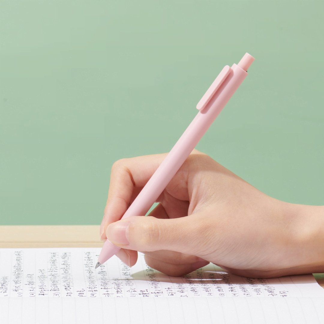 Kaco Pure Macaron Gel Pens - Set of 5 - Assorted colours 0.5mm - SCOOBOO - Pure-Vintage I - Gel Pens