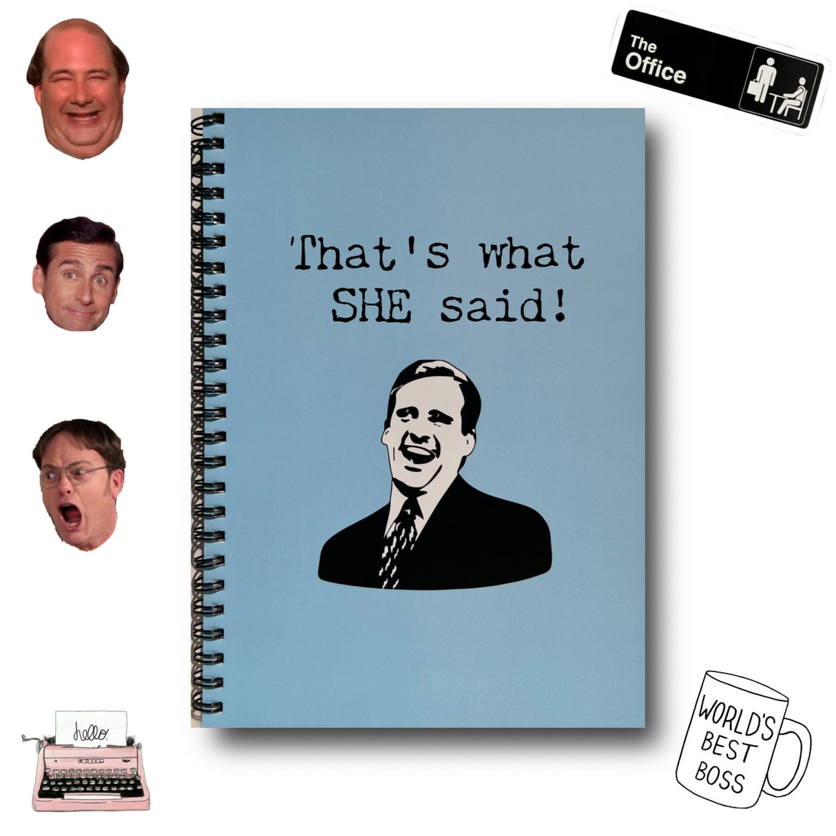 Kalp Top Secret A5 Ruled Notebook