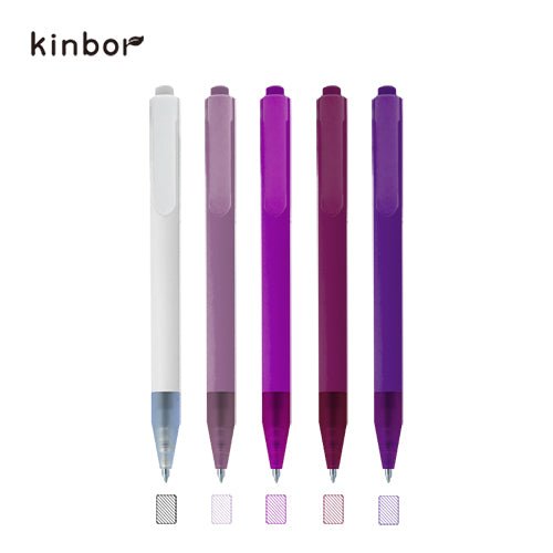Kinbor 0.5mm Series Gel Pen (Pack of 5) - SCOOBOO - DTD10001 - Gel Pens