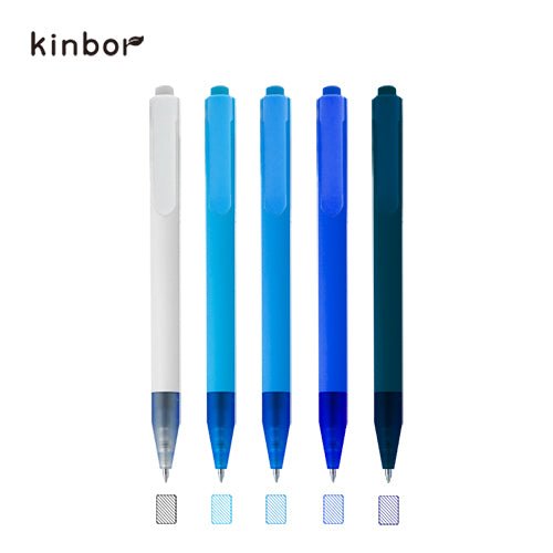 Kinbor 0.5mm Series Gel Pen (Pack of 5) - SCOOBOO - DTD10004 - Gel Pens