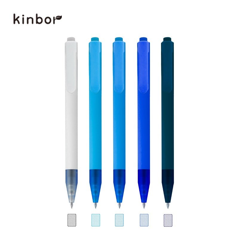 Kinbor 0.5mm Series Gel Pen (Pack of 5) - SCOOBOO - DTD10004 - Gel Pens