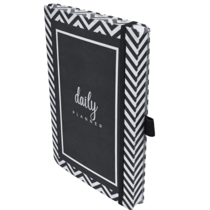Lovely Dailly Planners - SCOOBOO - BLACK AND WHITE STRIPES - Planners