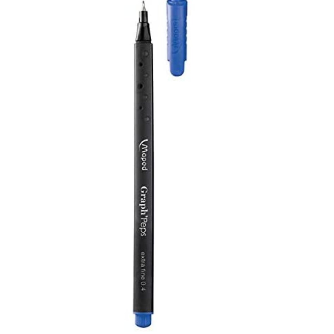Maped Graph'Peps Fineliner (Pack of 2) - SCOOBOO - 749120 - Fineliner