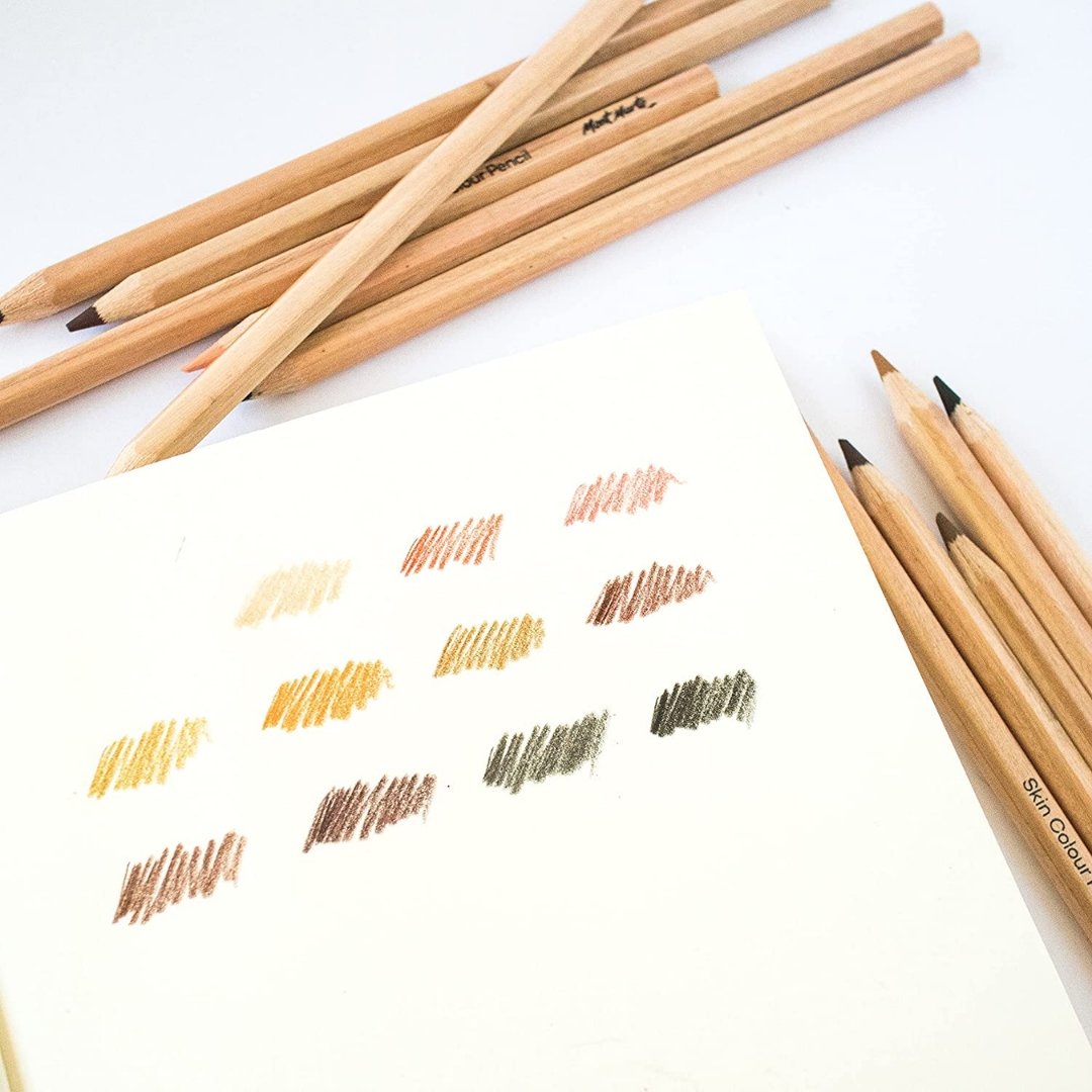 Mont Marte Skin Color Pencils - SCOOBOO - 20912 - Sketch pencils
